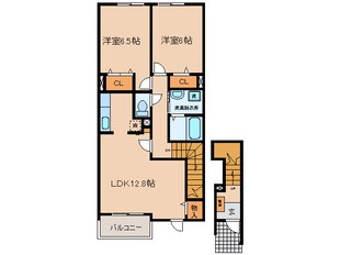 ラカーサの物件間取画像